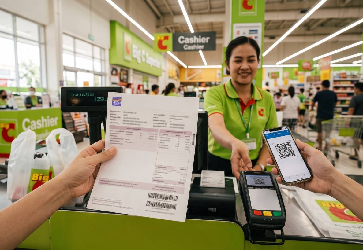 ประกาศเพื่อแจ้งข้อมูลแก่ลูกค้าบิ๊กซี : การปรับเปลี่ยนค่าธรรมเนียมการชำระเงินสำหรับบัตรเครดิตและบัตรสมาชิกอิออน