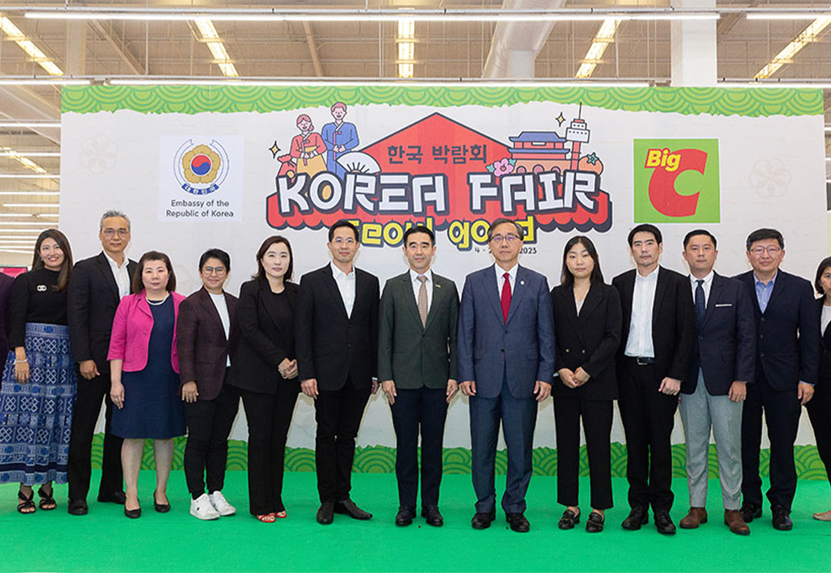 กลุ่มบีเจซี บิ๊กซี จัดงาน Korean Fair 2023 ยกขบวนสินค้านำเข้าจากเกาหลีมาเอาใจผู้บริโภค