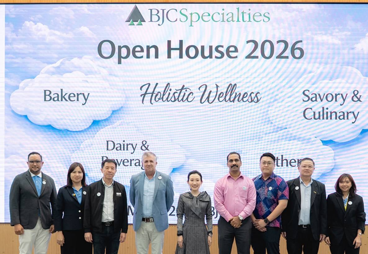 บีเจซี สเปเชียลตี้ส์ จับมือพันธมิตรระดับโลก จัดงาน “BJC Open House 2026”  โชว์นวัตกรรมอาหาร เทคโนโลยีล้ำ พร้อมชี้ทิศทางอุตสาหกรรม สร้างโอกาสเติบโตร่วมกันอย่างยั่งยืน