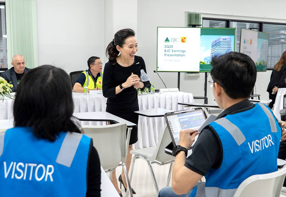 บีเจซี จัดประชุมนักวิเคราะห์ แถลงผลประกอบการ ไตรมาส 3/2568  พร้อมพาชม ศูนย์กระจายสินค้าบางปะอิน เสริมศักยภาพโลจิสติกส์ หนุนการเติบโตธุรกิจ