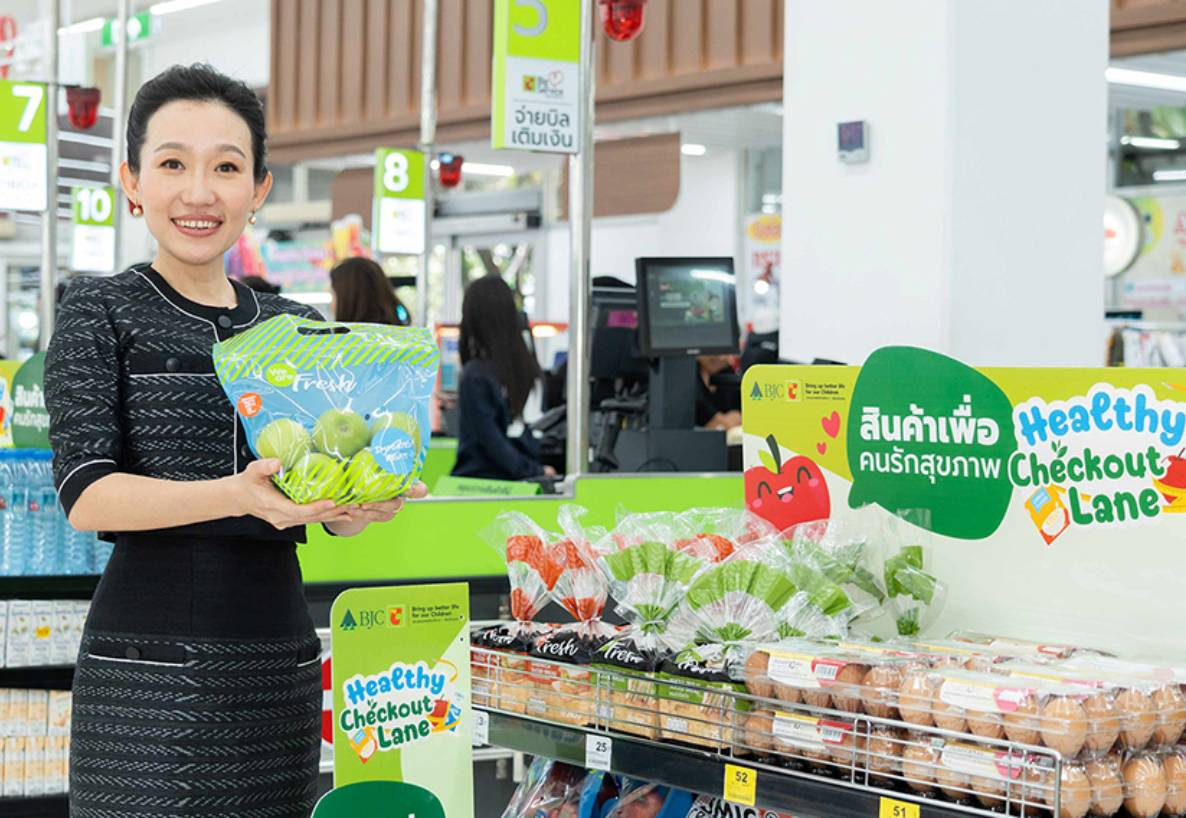 บิ๊กซี เอกมัย Flagship Store : 100% Healthy Checkout Lanes  ต้นแบบสาขาแรกในประเทศไทยที่ปรับทุกเลนชำระเงินให้เป็น “เลนเพื่อสุขภาพ”