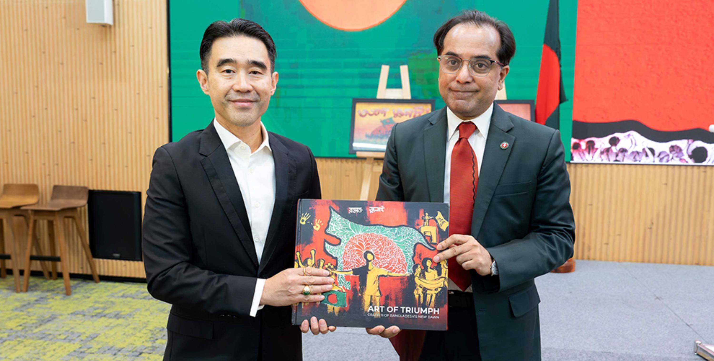 คุณอัศวิน ร่วมงาน “July Mass Uprising Day” กระชับมิตรภาพไทย-บังกลาเทศ