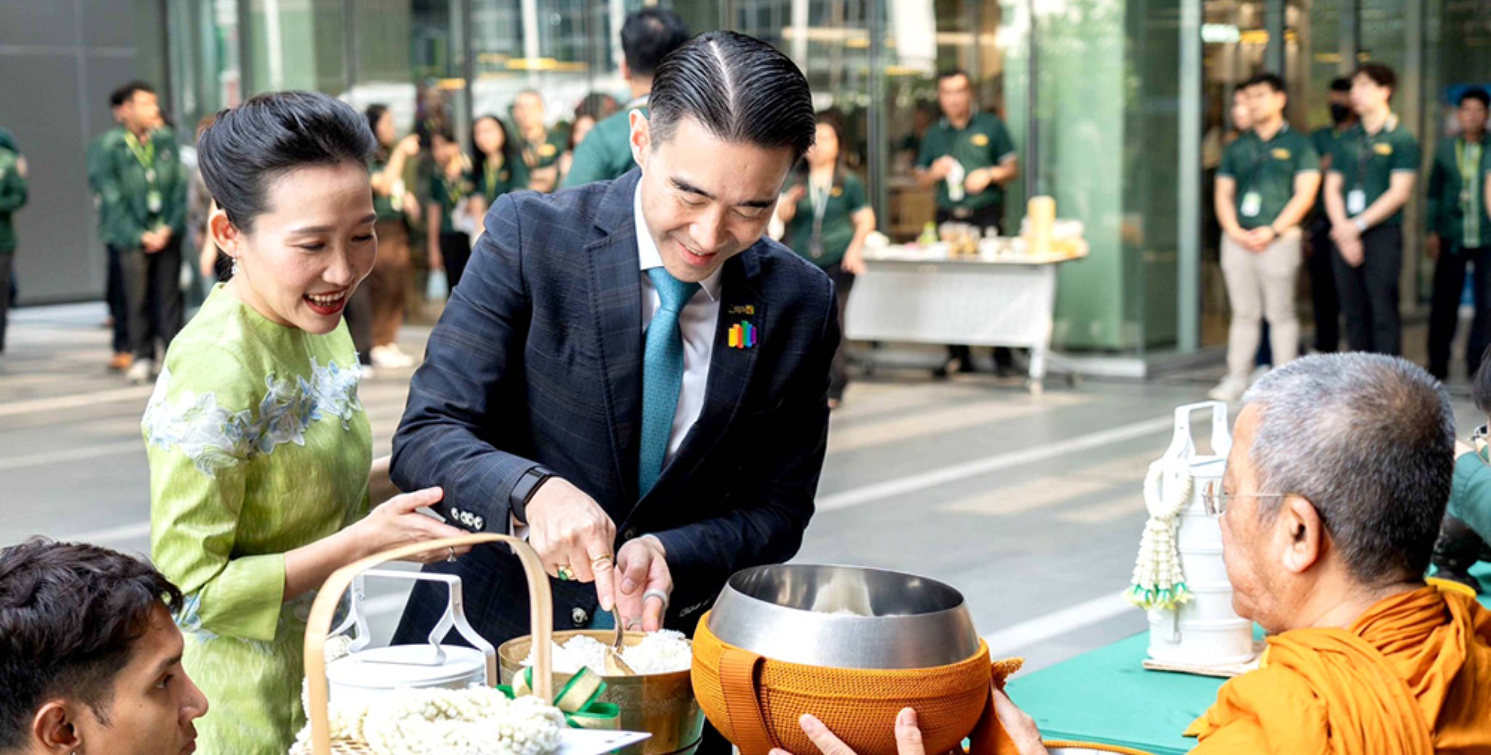 กลุ่มบีเจซี บิ๊กซี จัดพิธีทำบุญประจำปี ๒๕๖๘ เสริมสิริมงคล ต้อนรับเทศกาลสงกรานต์