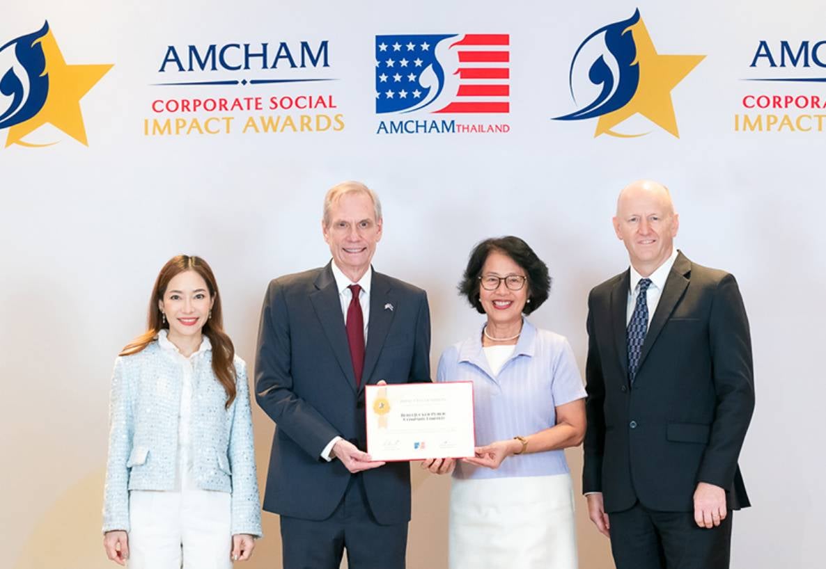 บีเจซี รับรางวัล CSR Award ระดับ “Gold” จากหอการค้าอเมริกันในประเทศไทย (AMCHAM)