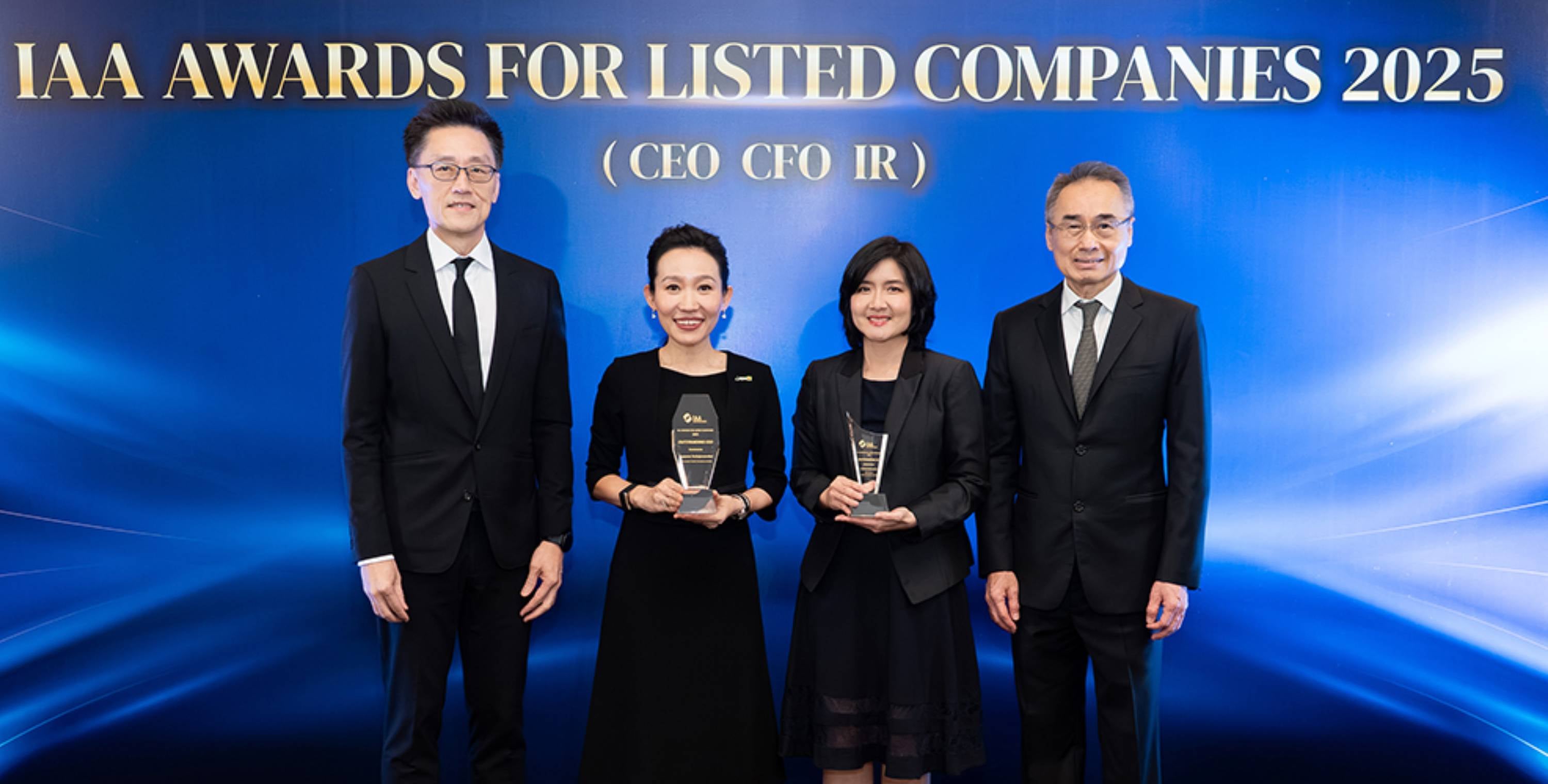 เจซี คว้า 2 รางวัลอันทรงเกียรติจากเวที IAA Awards for Listed Companies 2025  สะท้อนศักยภาพผู้บริหารและความเชื่อมั่นนักลงทุนสู่การเติบโตอย่างยั่งยืน