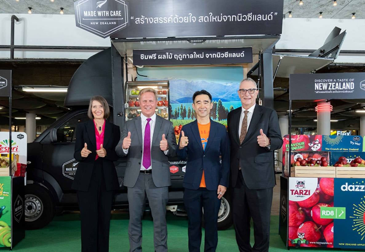บิ๊กซี ร่วมแสดงความยินดีกับแคมเปญ ‘Made with Care’ Fruit Truck  ตอกย้ำความร่วมมือด้านการค้าระหว่างประเทศ