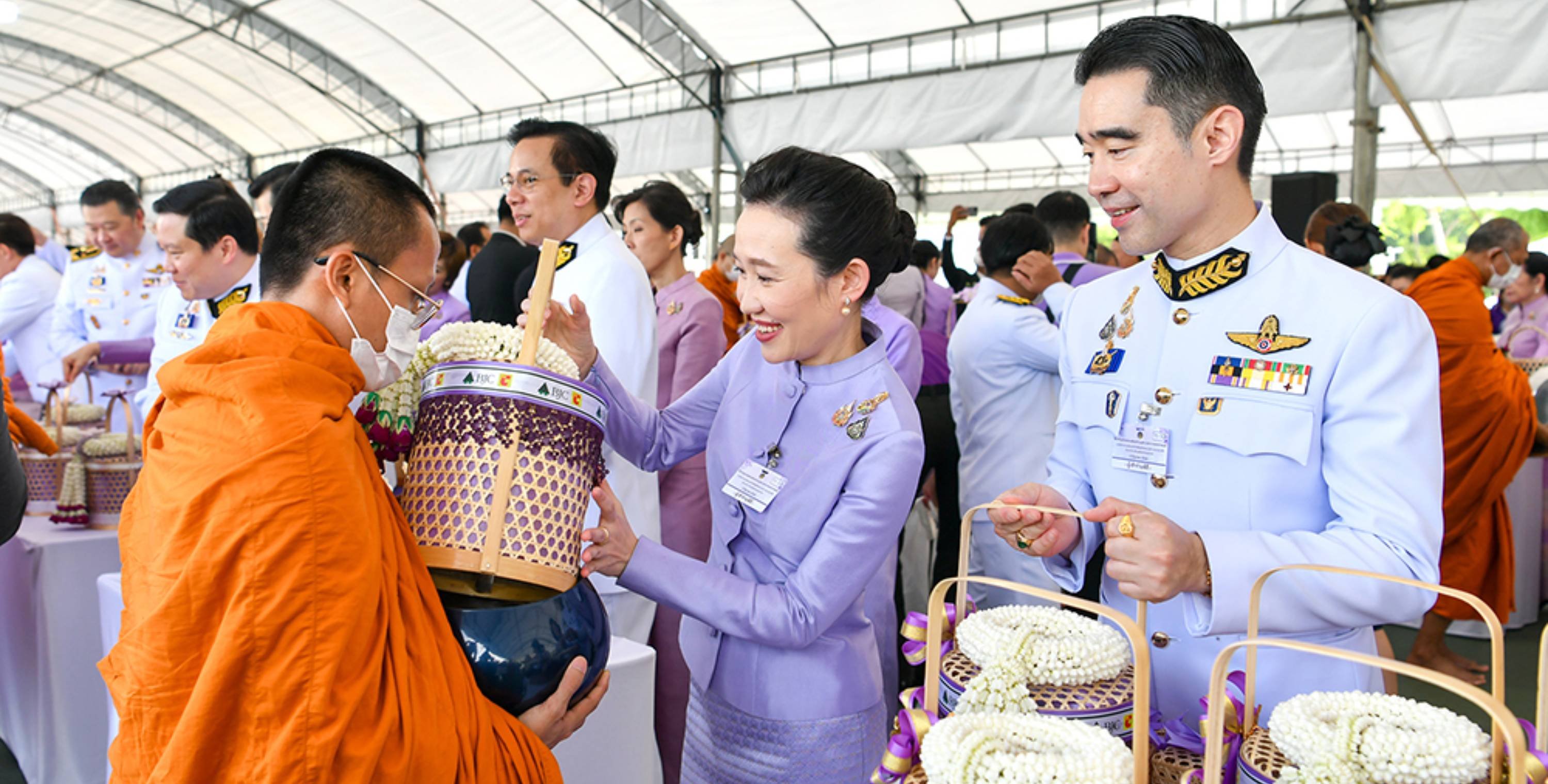 กลุ่มบีเจซี บิ๊กซี ร่วมพิธีเฉลิมพระเกียรติ สมเด็จพระนางเจ้าสุทิดา พัชรสุธาพิมลลักษณ พระบรมราชินี เนื่องในโอกาสวันเฉลิมพระชนมพรรษา ๓ มิถุนายน ๒๕๖๘