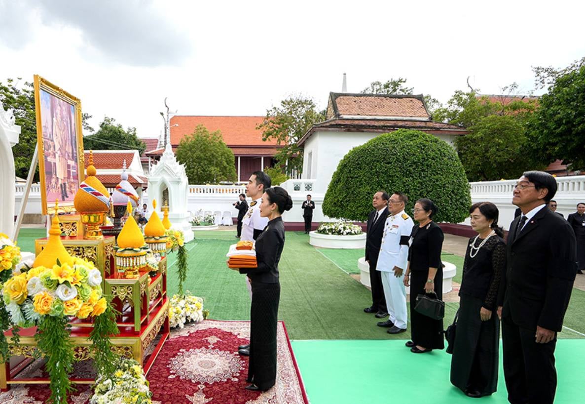 กลุ่มบีเจซี บิ๊กซี จัดพิธีถวายผ้าพระกฐินพระราชทาน ประจำปี ๒๕๖๘  ณ วัดเขมาภิรตาราม จังหวัดนนทบุรี