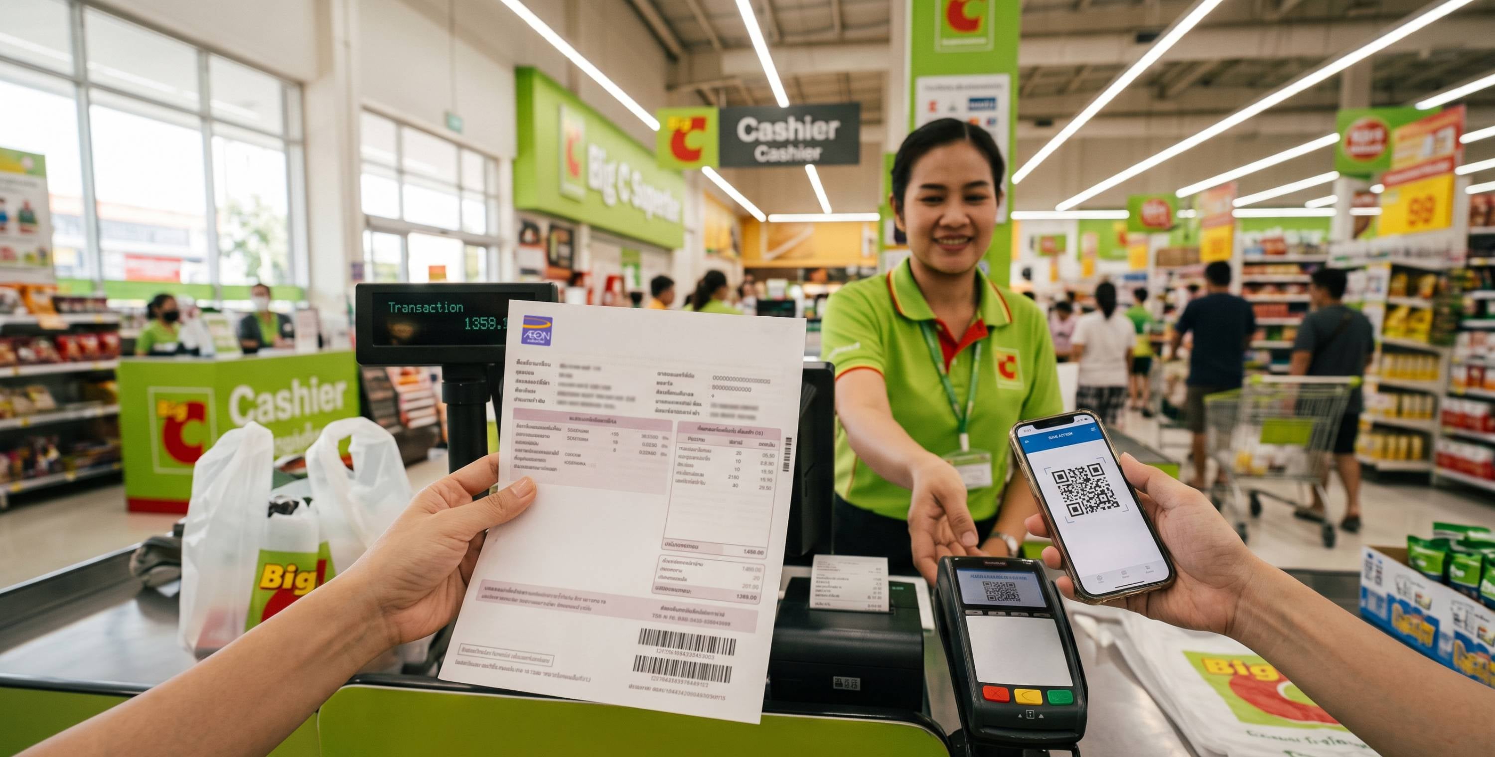 ประกาศเพื่อแจ้งข้อมูลแก่ลูกค้าบิ๊กซี : การปรับเปลี่ยนค่าธรรมเนียมการชำระเงินสำหรับบัตรเครดิตและบัตรสมาชิกอิออน