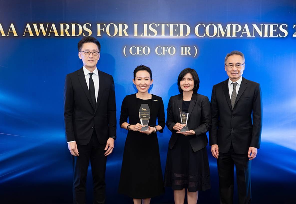 เจซี คว้า 2 รางวัลอันทรงเกียรติจากเวที IAA Awards for Listed Companies 2025  สะท้อนศักยภาพผู้บริหารและความเชื่อมั่นนักลงทุนสู่การเติบโตอย่างยั่งยืน