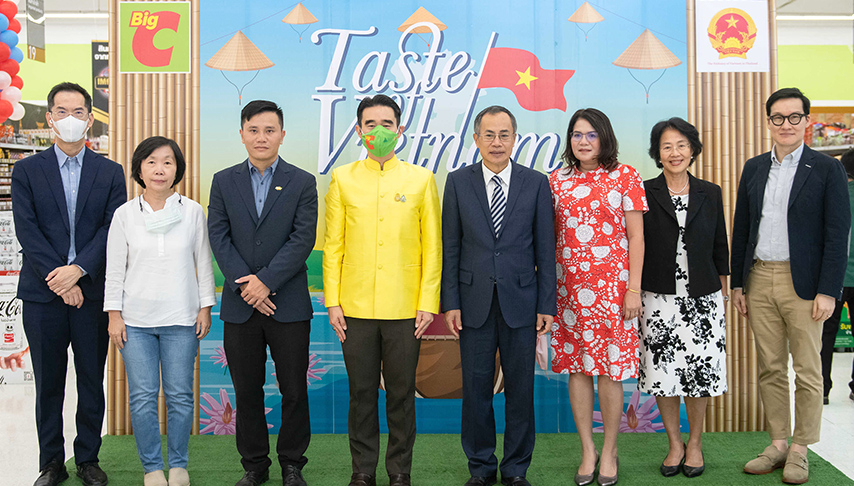 บิ๊กซี ร่วมกับ สถานเอกอัครราชทูตสาธารณรัฐสังคมนิยมเวียดนาม  จัดงาน “Taste of Vietnam” ยกสินค้านำเข้าคัดสรรคุณภาพ ส่งตรงถึงมือคุณ