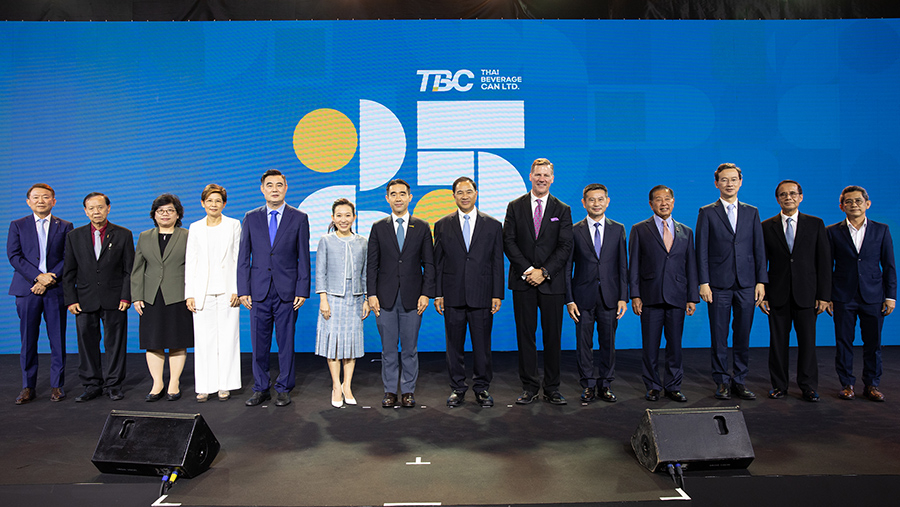 BJC ร่วมฉลองความสำเร็จ TBC ครบรอบ 25 ปี ตอกย้ำผู้นำผลิตกระป๋องอลูมิเนียมรักษ์โลก พร้อมขับเคลื่อนสู่ธุรกิจยั่งยืน “TBC SG 2030”